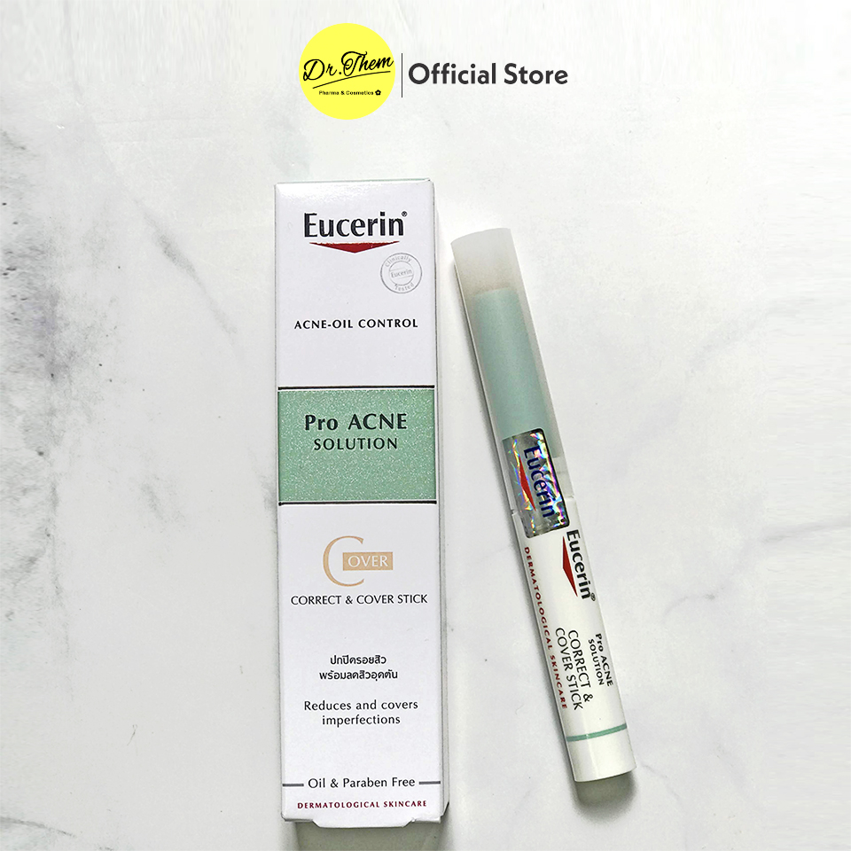 Bút Che Khuyết Điểm Mụn Eucerin ProAcne Corrector Cover Stick [2,5g]