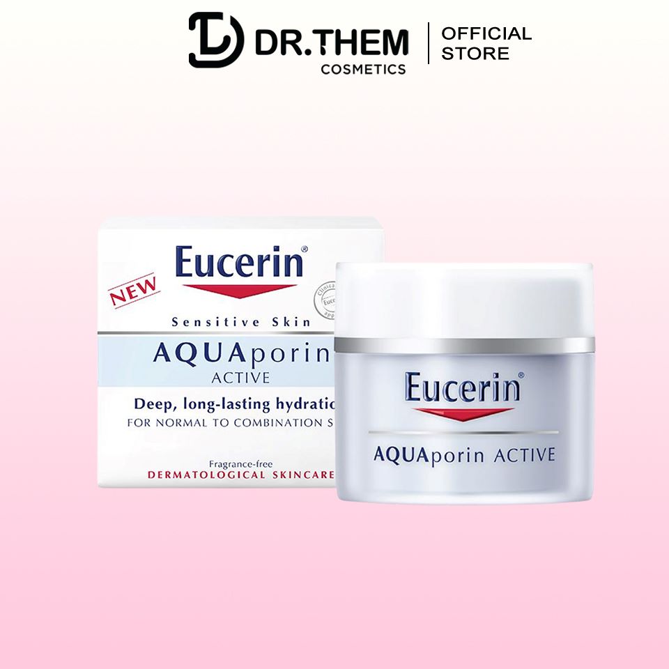 Kem Dưỡng Ẩm Dịu Nhẹ Eucerin Aquaporin Active [50ml]