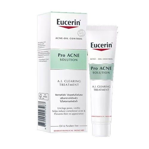 Kem Trị Mụn Eucerin ProAcne AI Clearing Treatment [40ml]