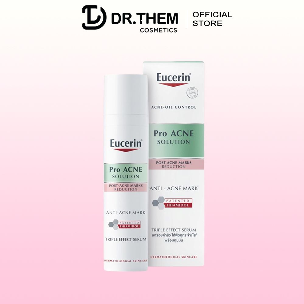 Kem Dưỡng Sáng Da Mờ Thâm Mụn Eucerin Pro ACNE Solution Day Bright Mattifying SPF 30 [50ml]