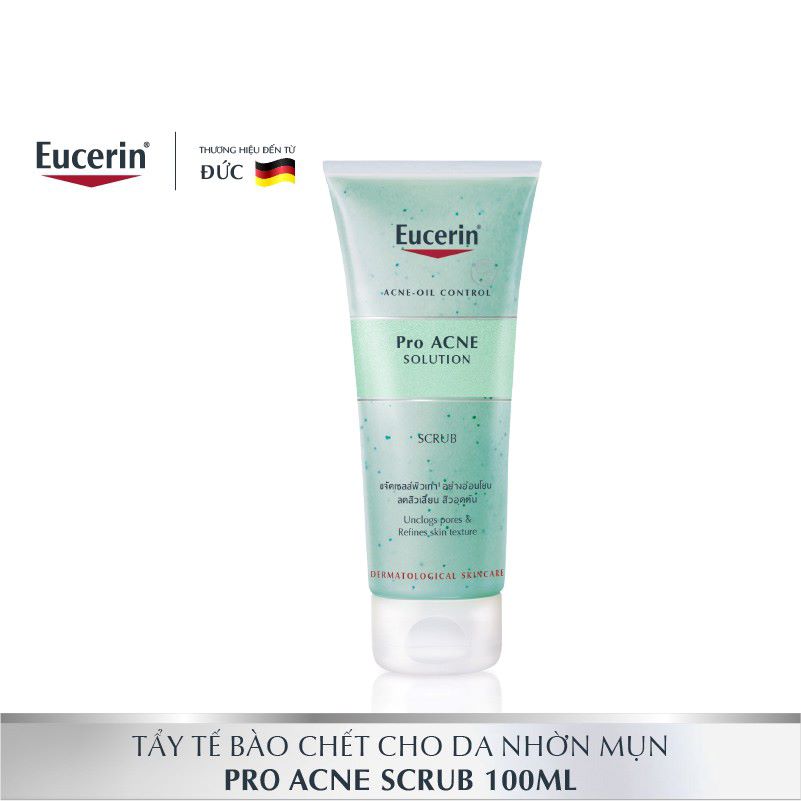 Tẩy Da Chết Eucerin Pro Acne Solution Scrub [100ml]