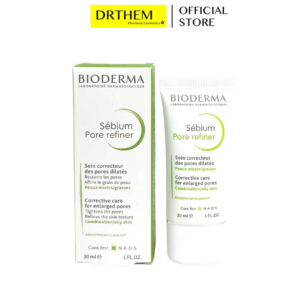 Kem Dưỡng Ẩm Se Nhỏ Lỗ Chân Lông Bioderma Sebium Pore Refiner [30ml]