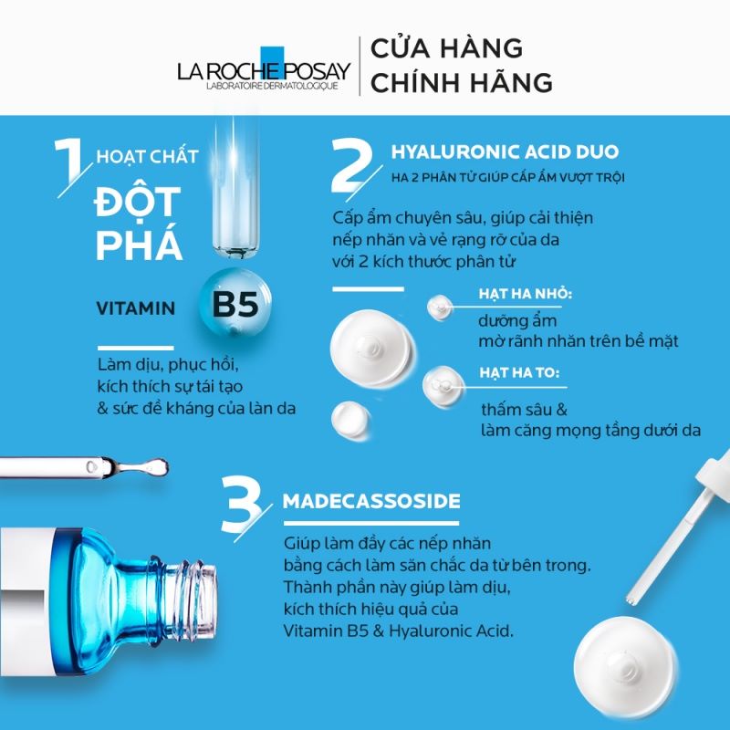 Tinh Chất La Roche Posay Hyalu B5 Serum [30ml]