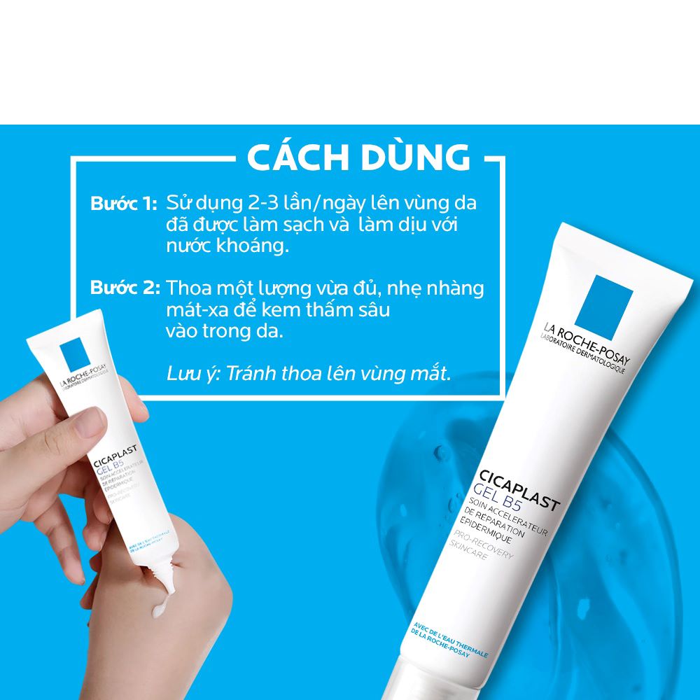 Gel Dưỡng B5 Cicaplast La roche-posay [40ml]