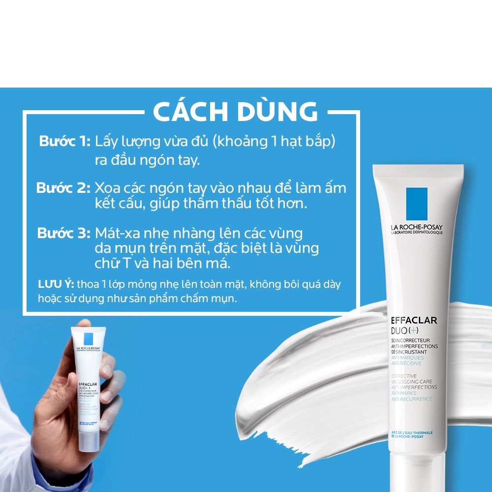 Kem Dưỡng La Roche Posay Effaclar Duo+ [40ml]