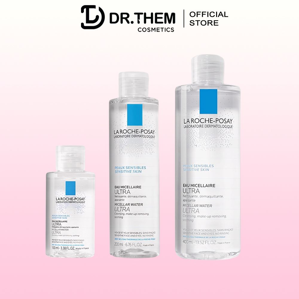 Nước Tẩy Trang Da Nhạy Cảm La Roche-Posay Micellar Water Ultra Sensitive Skin [50ml - 200ml - 400ml]