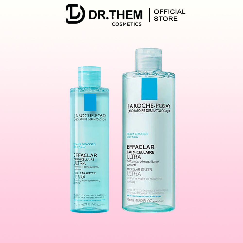 Nước Tẩy Trang Da Dầu MụnLa Roche-Posay Effaclar Micellar Water Ultra Oily Skin[50ml - 200ml - 400ml]