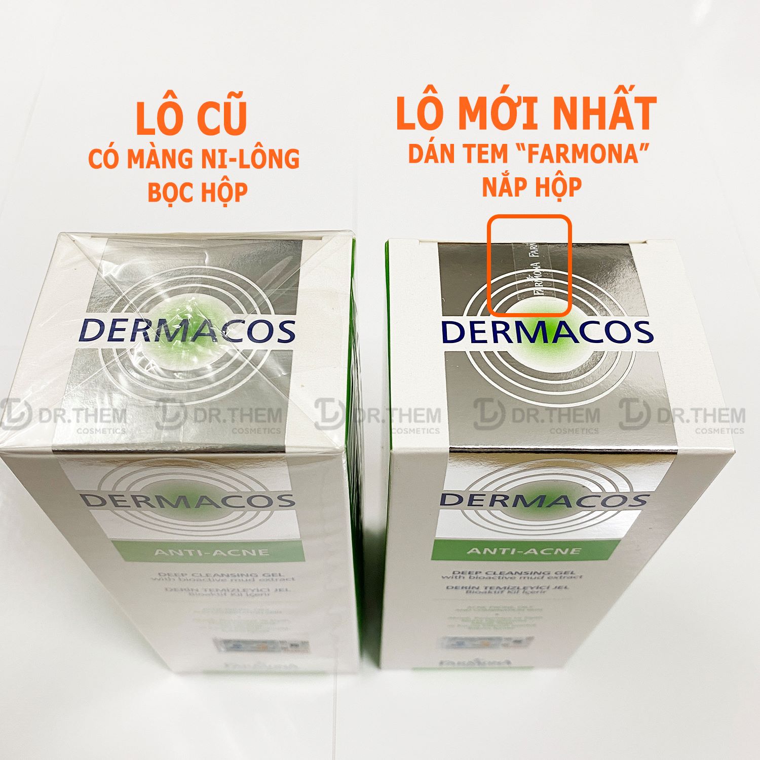 Sữa Rửa Mặt Farmona Dermacos Anti Acne Deep Cleansing Gel  [150ml]