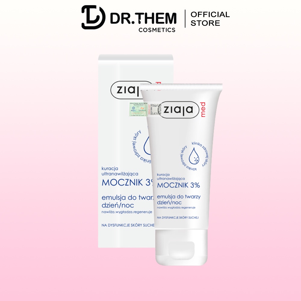 Kem Dưỡng Ẩm Ziaja Ure 3%  [50ml]