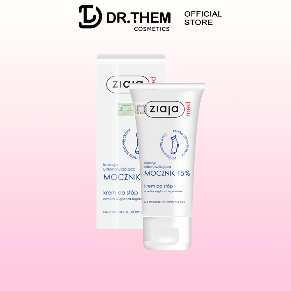 Kem Dưỡng Ẩm 15% Ure Ziaja [100ml]