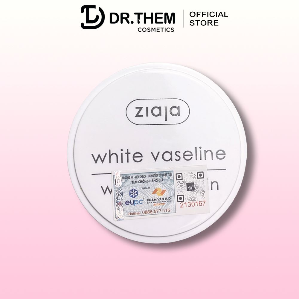 Sáp Vaseline Dưỡng Môi Tái Tạo Da Ziaja White Vaseline 30ml