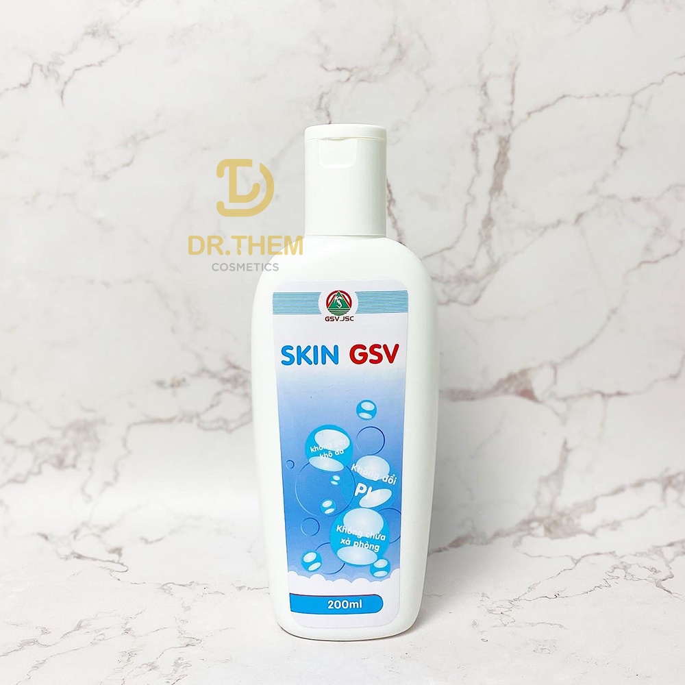 Sữa Rửa Mặt Skin GSV [200ml]