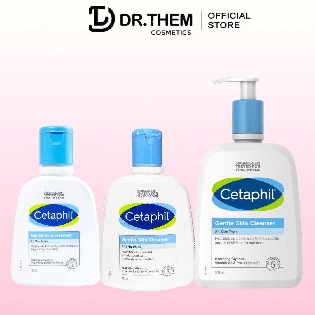 Sữa rửa mặt Cetaphil Gentle Skin Cleanser [125ml-250ml-500ml]