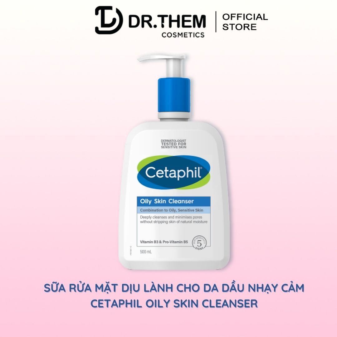 Sữa Rửa Mặt Cho Da Dầu Nhạy Cảm Oily Skin Cleanser 125ml