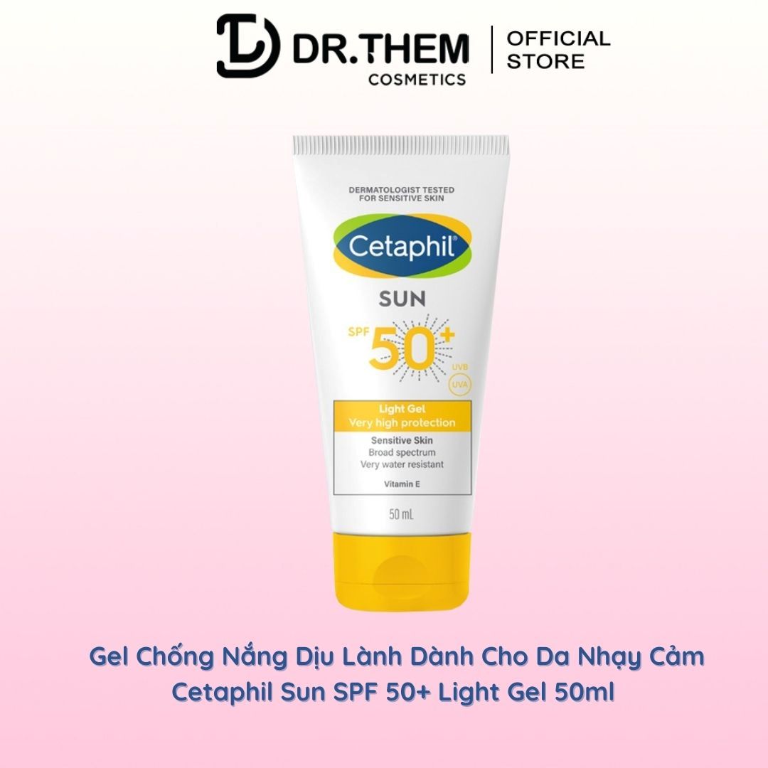 Gel Chống Nắng Dịu Lành Dành Cho Da Nhạy Cảm Cetaphil Sun SPF 50+ Light Gel 50ml 