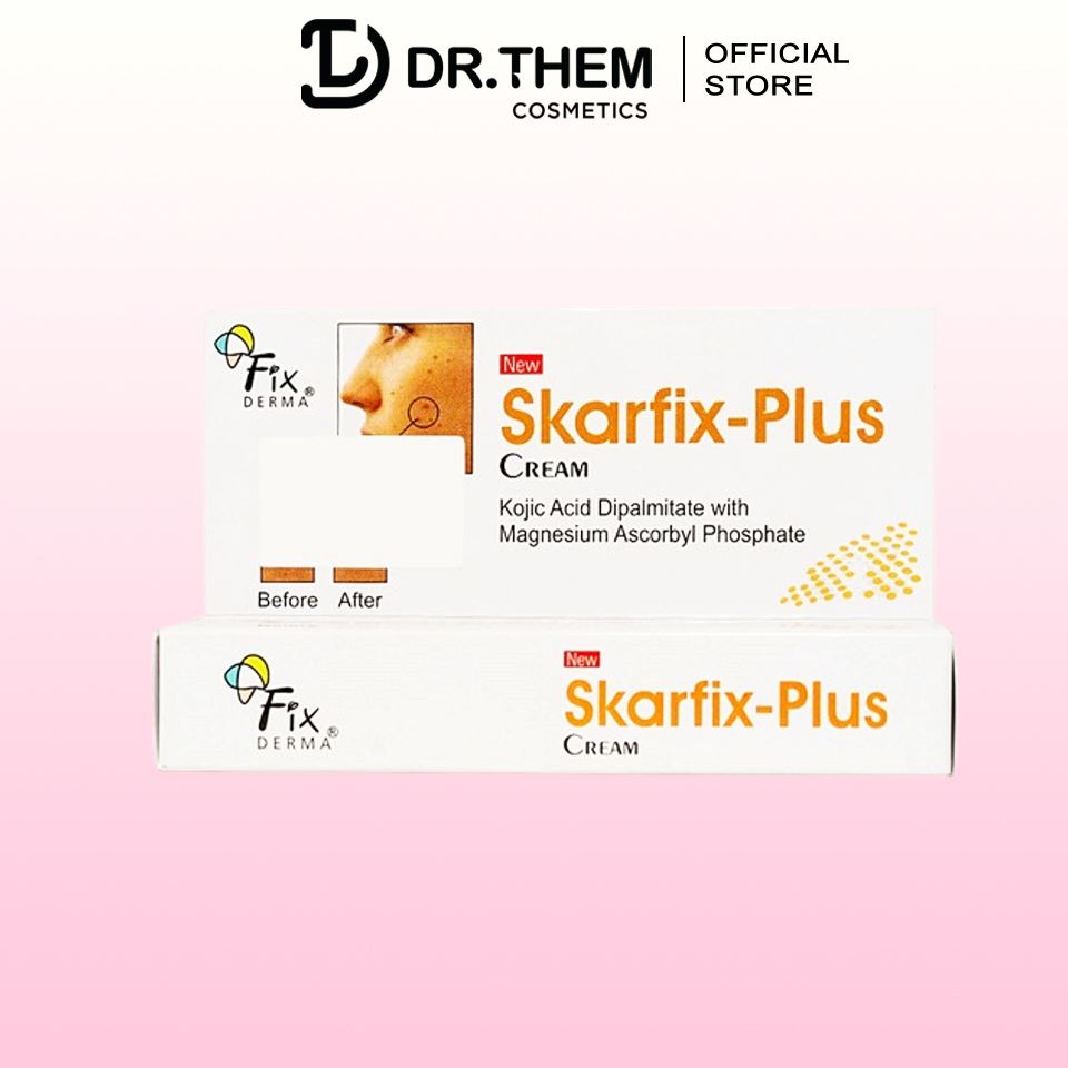 Kem Dưỡng Da, Giảm Thâm, Nám, Sáng Da, Mờ Sẹo, Da Mụn - Fixderma Skarfix Plus [15g]