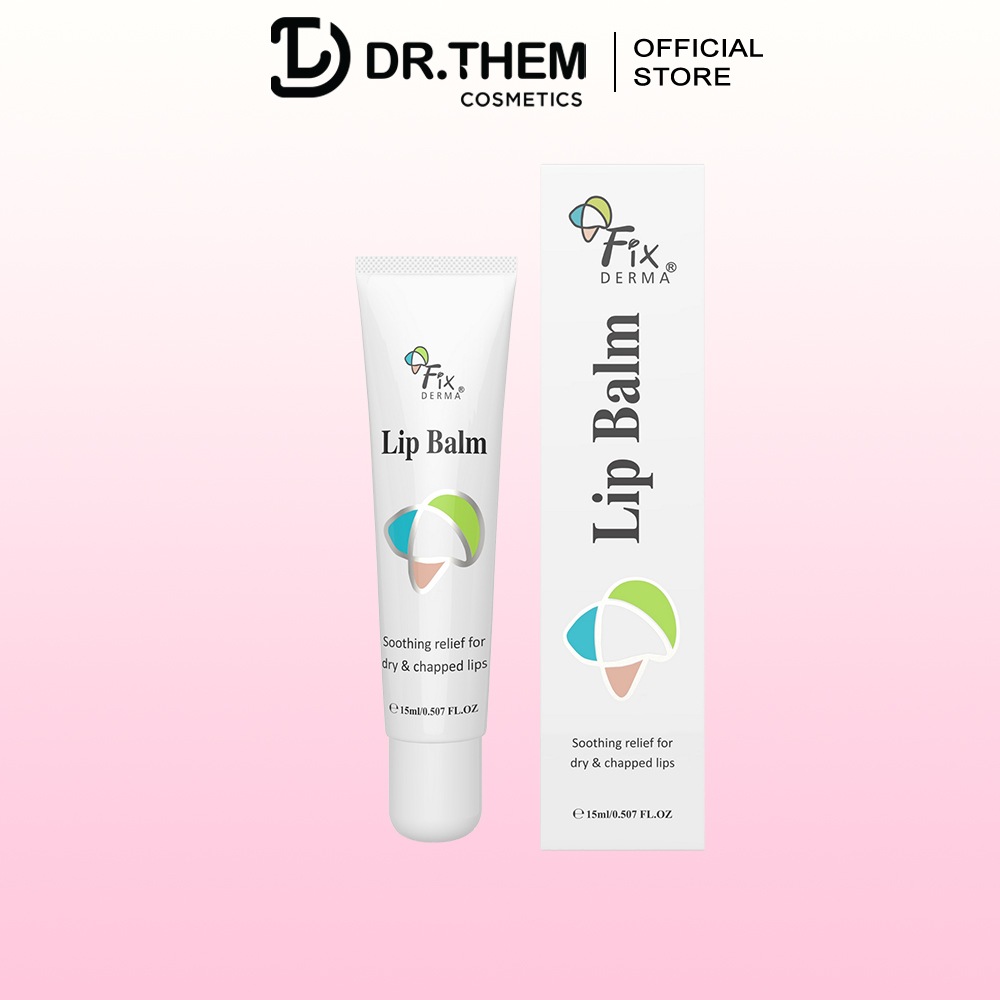 Son Dưỡng Môi Làm Mềm Chống Nẻ Fixderma Lip Balm [15ml]