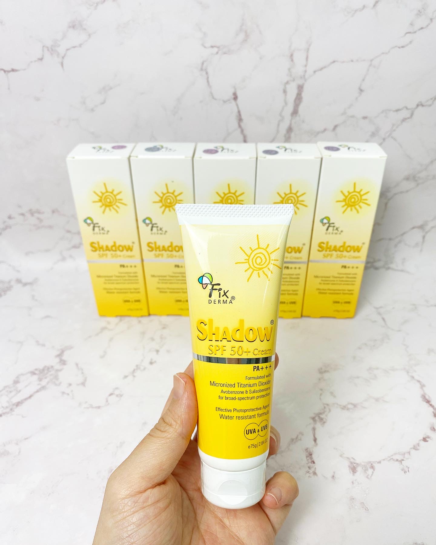 Kem Chống Nắng Fixderma Shadow SPF 50+ Cream [75g]