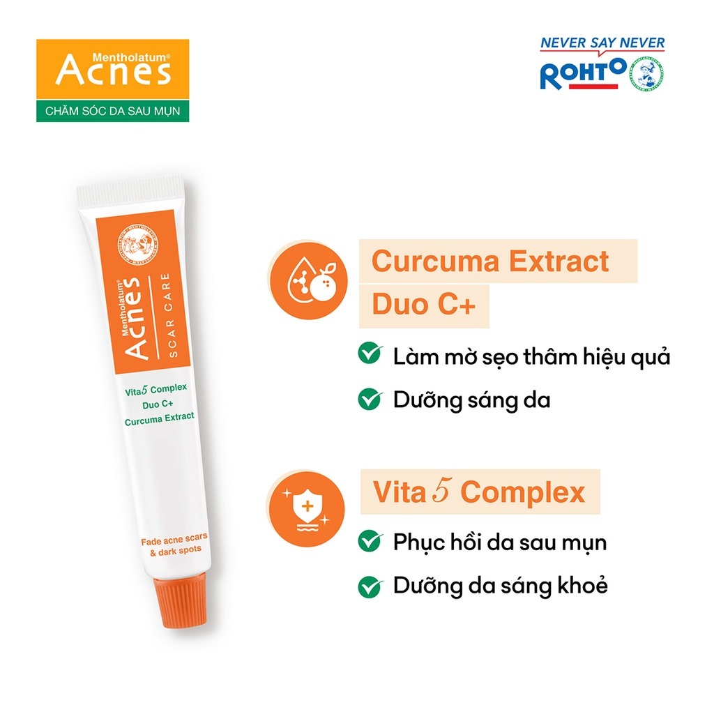 Gel Mờ Sẹo Và Giảm Thâm Mụn Acnes Scar Care (12g)