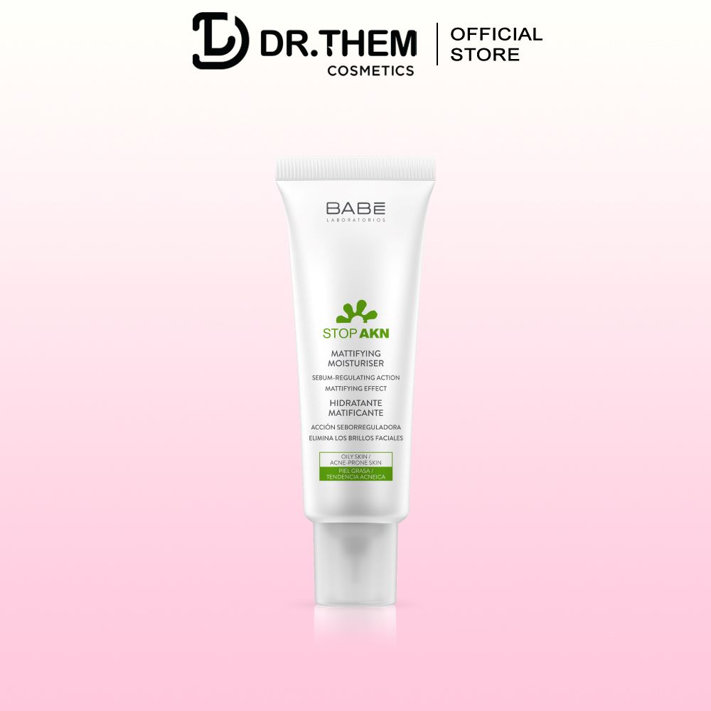 Kem Dưỡng Ẩm Kiềm Dầu Laboratorios Babé Mattifying Moisturiser 50ml