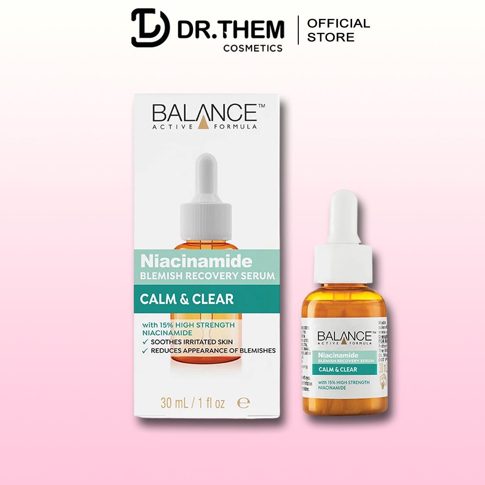 Serum  Ngừa Mụn Mờ Thâm Balance Active Formula 30ml Niacinamide 15%