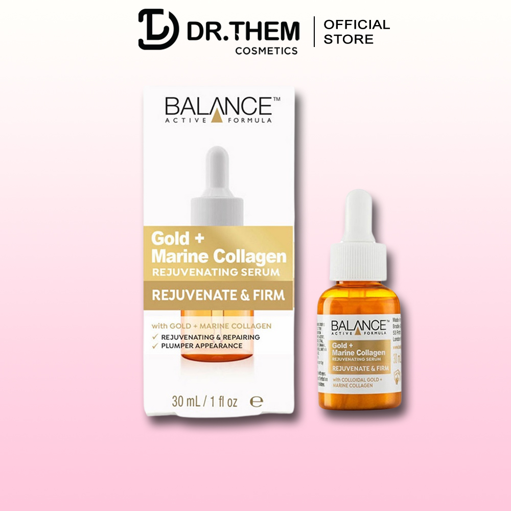 Serum Trẻ Hoá Và Căng Mịn Vùng Da Mặt Balance Gold Collagen 