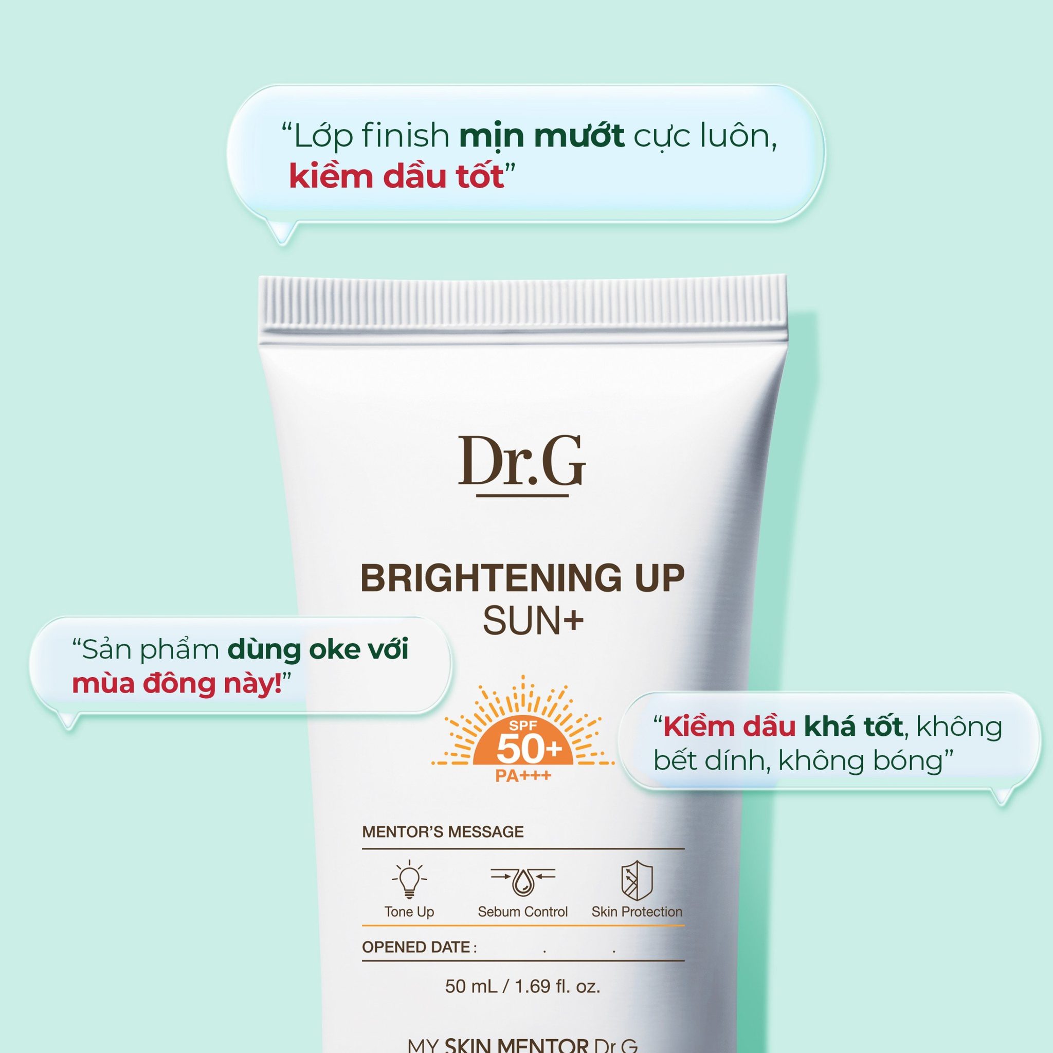 Kem Chống Nắng Dưỡng Sáng Da Dr.G Brightening Up Sun+ SPF50+ PA+++