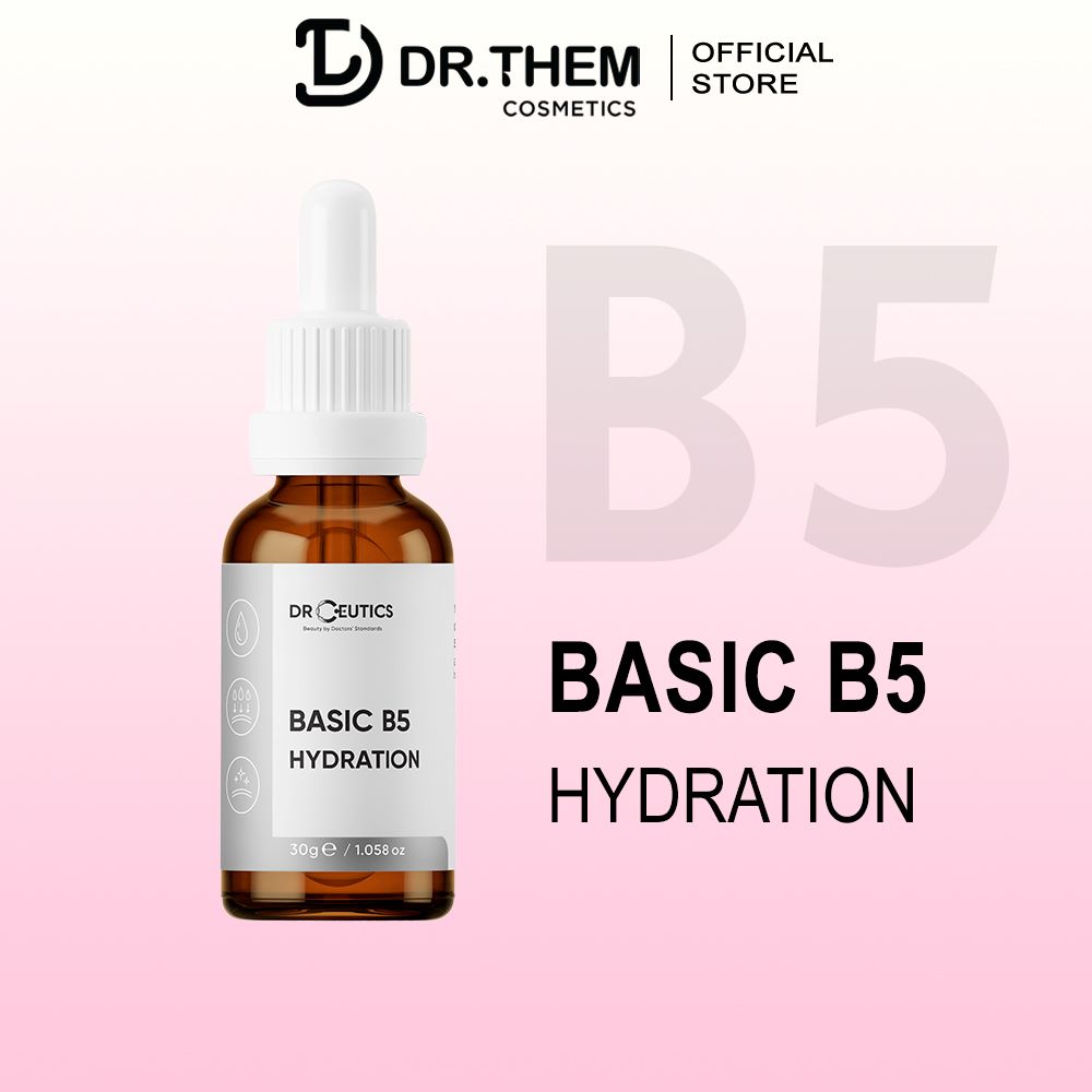 Drceutics Cấp Ẩm Cho Da Dầu Mụn Tinh Chất Basic HA Hydration 30ml - 100ml