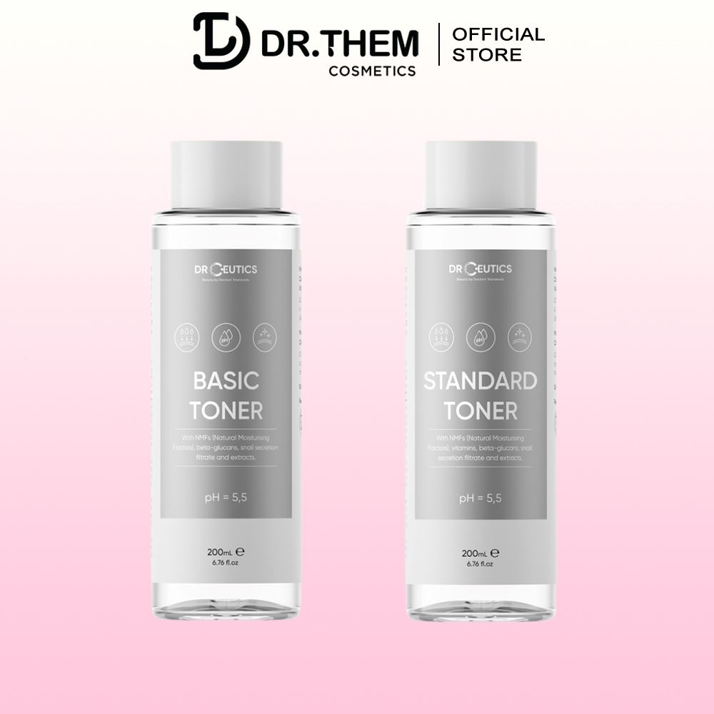 Drceutics Nước Cân Bằng Cấp Ẩm Cho Da Basic Toner Và Standard Toner (200ml)