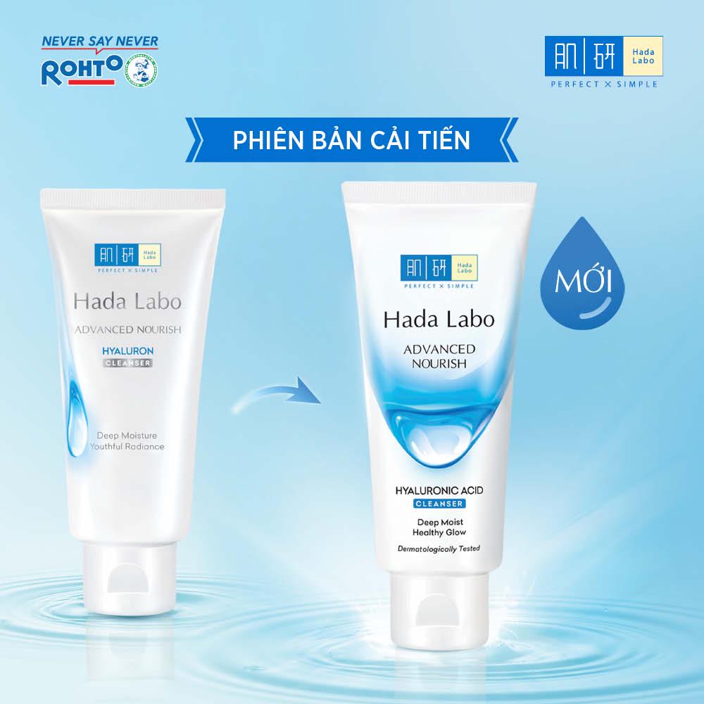 Kem Rửa Mặt Hada Labo Sạch Sâu Dưỡng Ẩm 80g