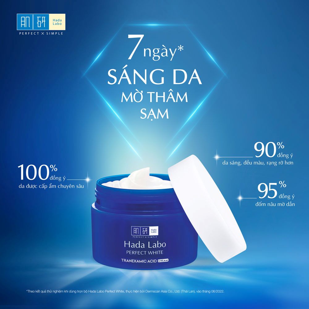 Kem Dưỡng Hada Labo Sáng Da Chuyên Sâu, Giảm Thâm Sạm 50g