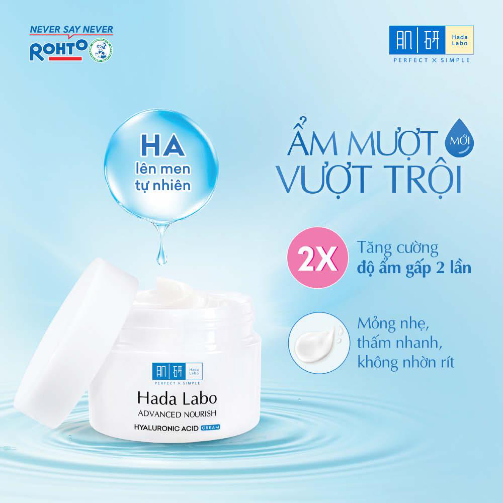 Kem dưỡng ẩm Hada Labo Advanced Nourish Cream 50g