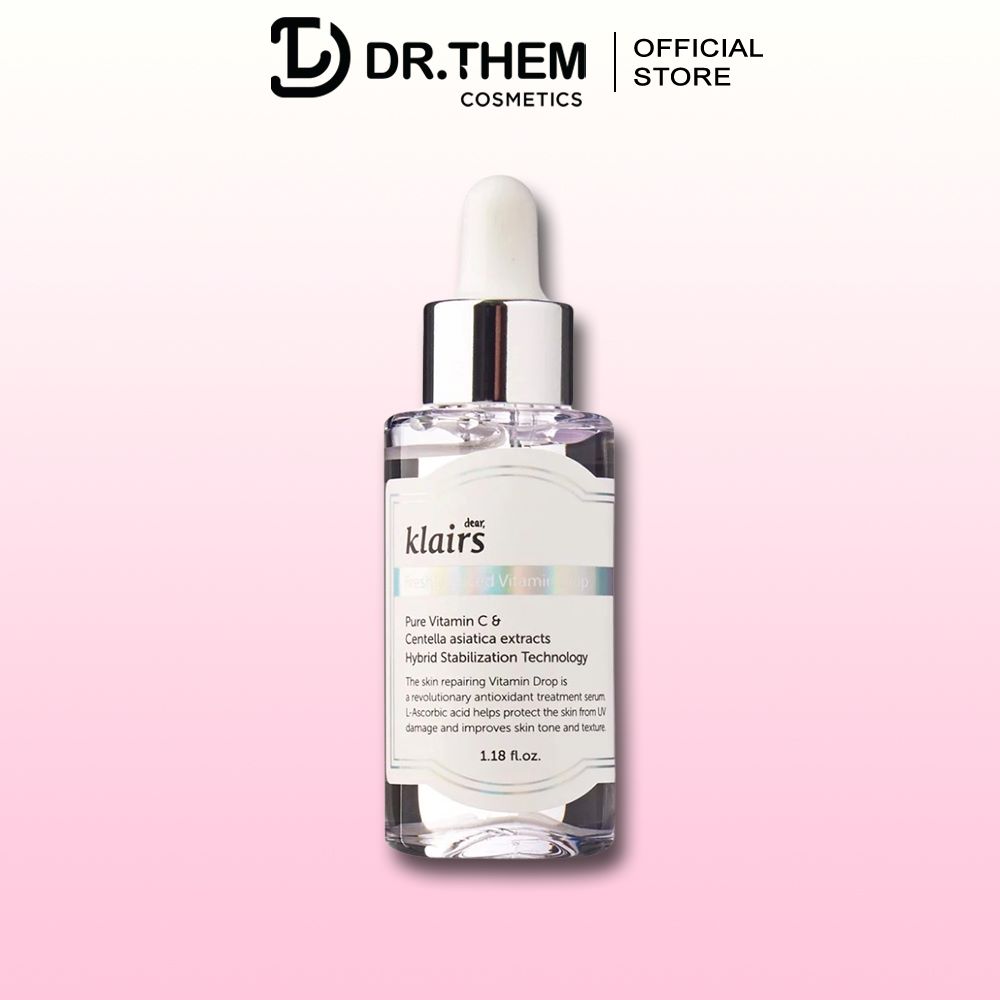 Serum Vitamin C dưỡng trắng da Klairs Freshly Jucied Vitamin Drop Serum 25ml