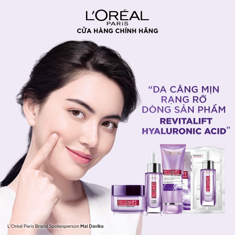 Sữa Rửa Mặt L'Oreal Paris Cấp Ẩm Và Căng Mịn Da 100ml