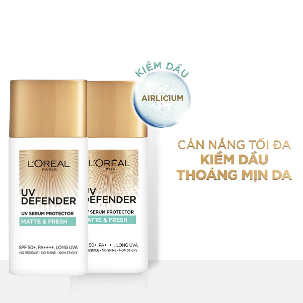 Kem Chống Nắng Loreal UV Defender 50ml SPF50+PA++++