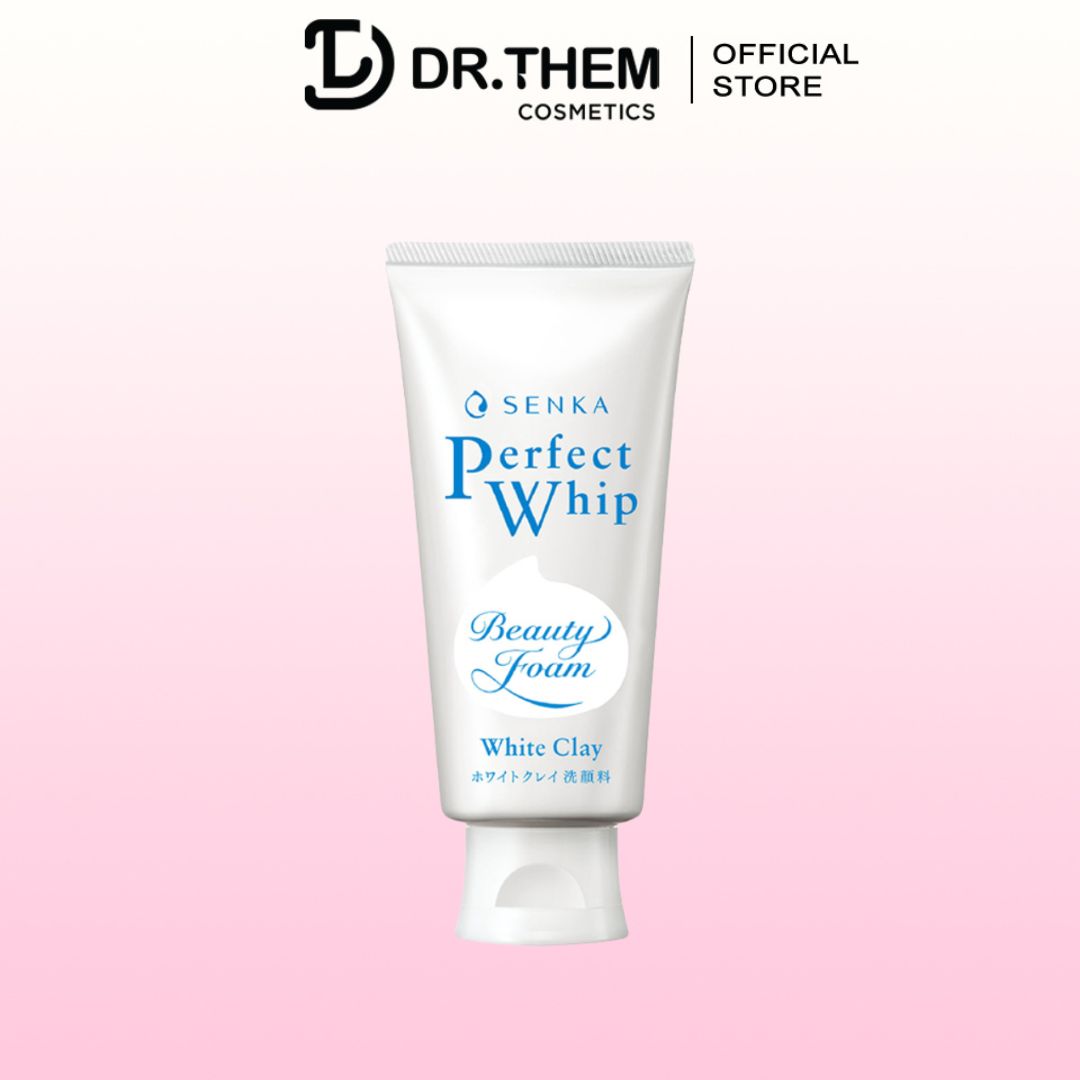 Sữa Rửa Mặt Senka Perfect Whip White Clay 120g