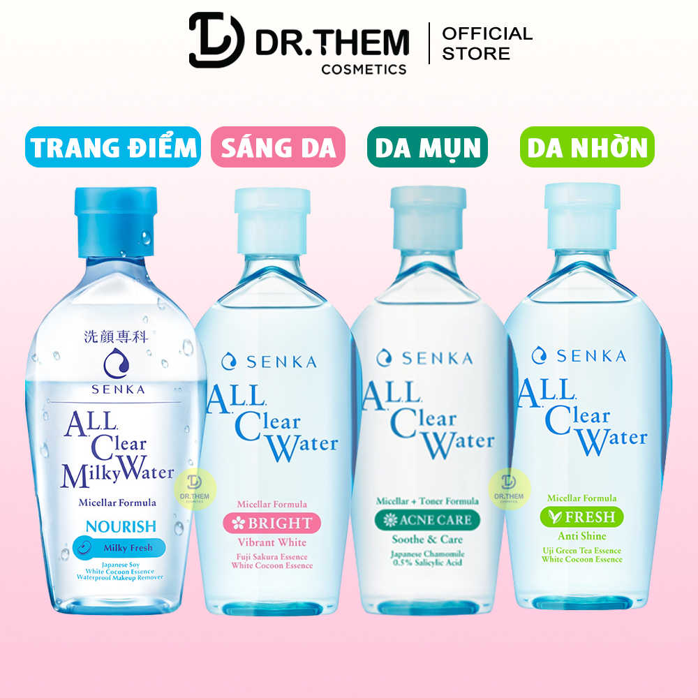 Nước Tẩy Trang Senka All Clear Water 230ml