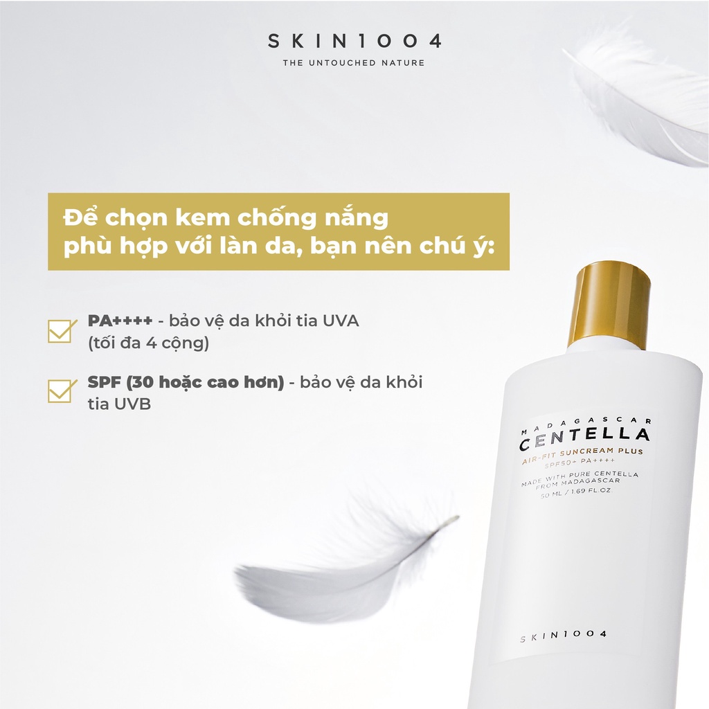 Kem Chống Nắng Skin1004 Madagascar Centella Air-Fit Suncream Plus 50ml