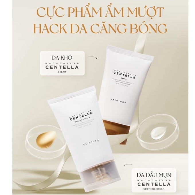 Kem dưỡng làm dịu da Skin1004 Madagascar Centella Soothing/ Cream