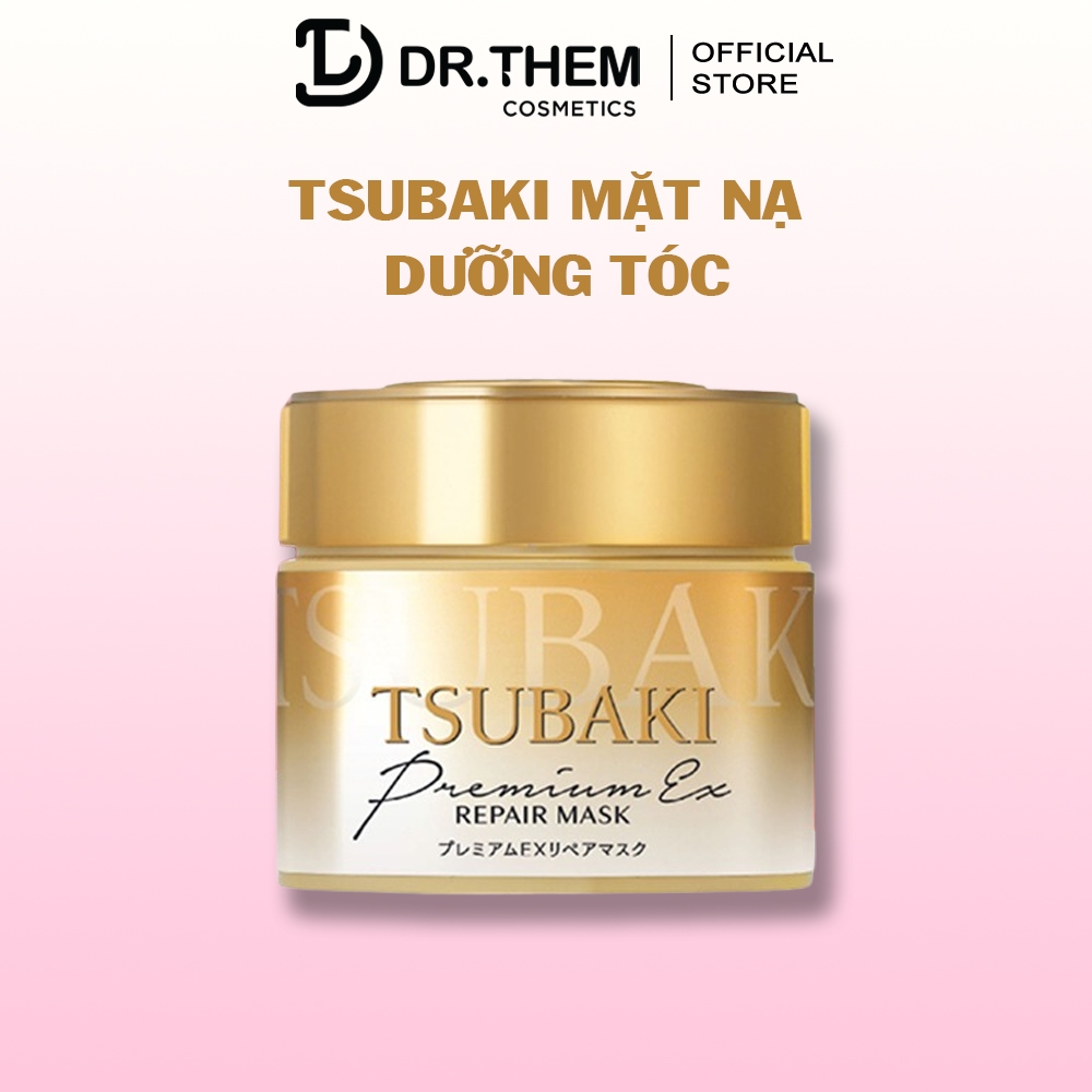 Mặt Nạ Tóc Tsubaki Phục Hồi Tóc Hư Tổn Tsubaki Premium EX Repair Mask 180g