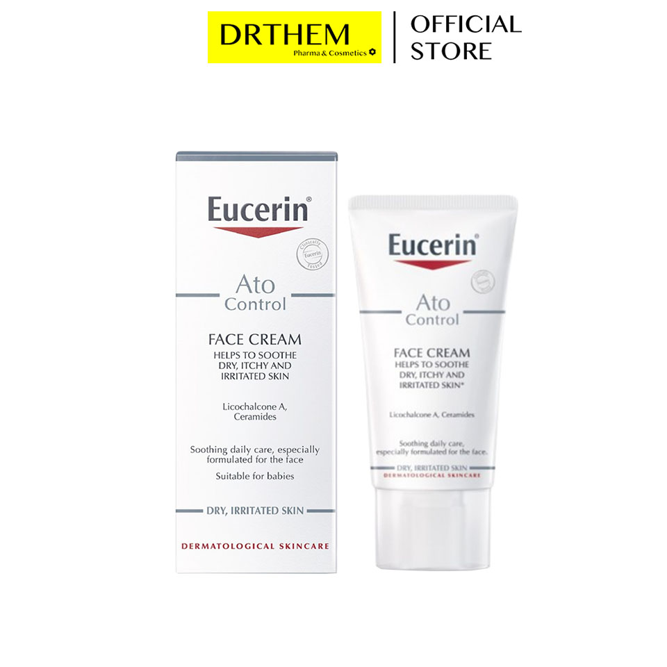 Kem Dưỡng Da Eucerin Ato Control Face Cream [50ml]