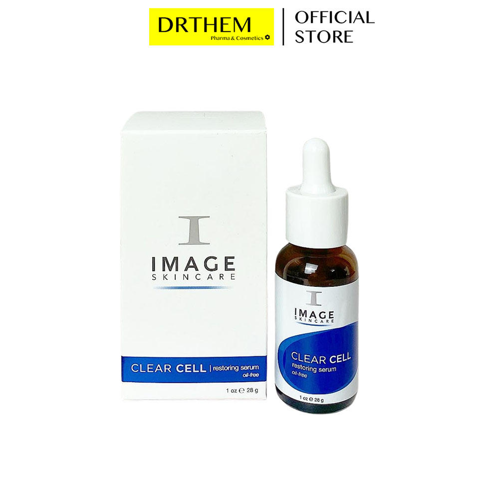 Serum Dịu Da, Kháng Khuẩn Và Kiểm Soát Nhờn Image Skincare Clear Cell Restoring Serum oil - Free [28g]