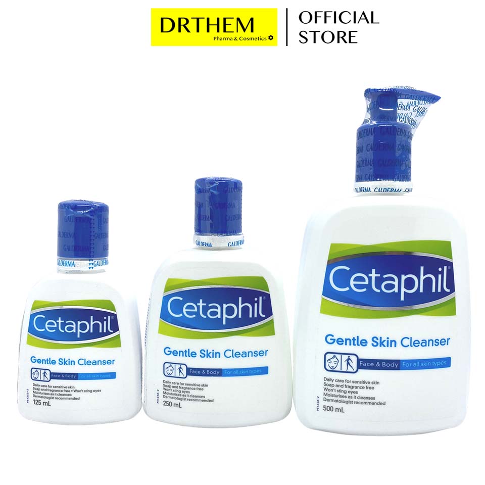 Sữa rửa mặt Cetaphil Gentle Skin Cleanser [125ml-250ml-500ml]