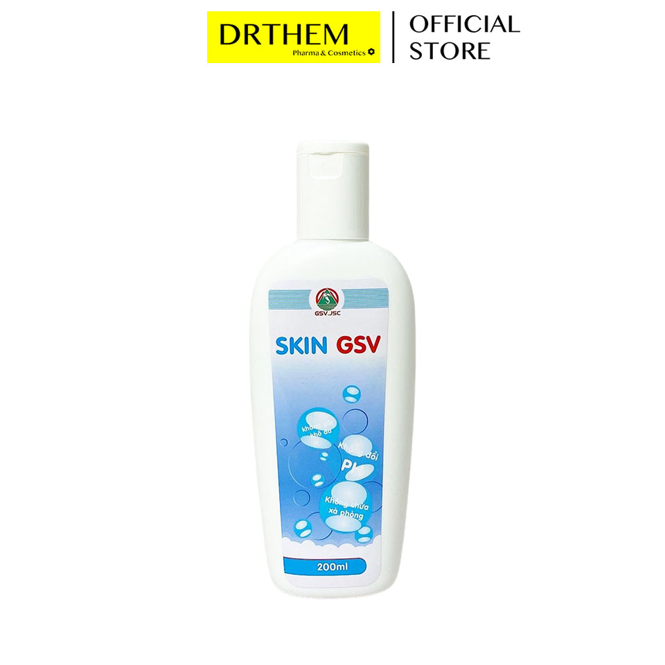 Sữa Rửa Mặt Skin GSV [200ml]